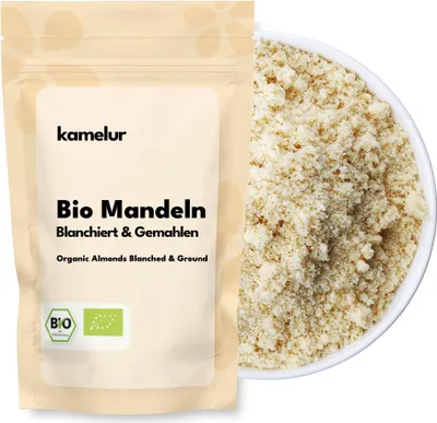 Produktbild von Kamelur® Bio Mandeln gemahlen 500 g