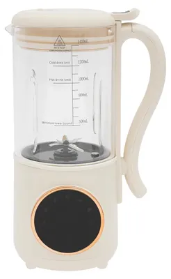Obrázok produktu pre Stroj na výrobu sójového nápoja, 600 W ohrev, 16 presných nožov, BIELA