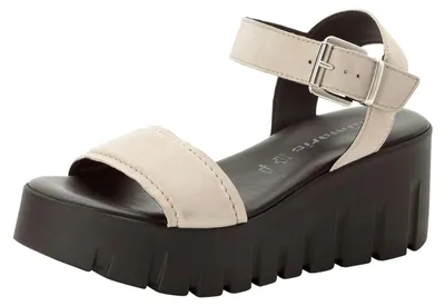 Immagine prodotto di Sandali da donna Tamaris con plateau e tacco a zeppa 1-28712-42, taglia: 41 EU, colore: multicolore