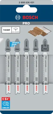 Immagine prodotto di Bosch PROT101BIF Lama per seghetto alternativo, 83 mm, 5 pz