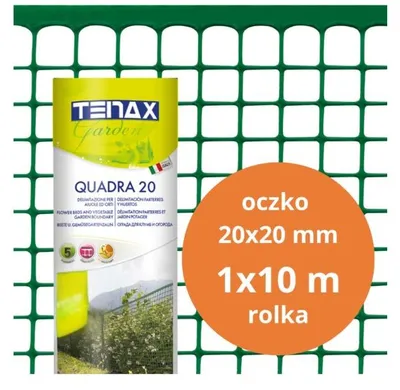 Produktbild von PVC-Netzgewebe Quadra 20 Grün 1,0 m × 10 MB (20 mm - 10,0 MB - SB 01180Z)