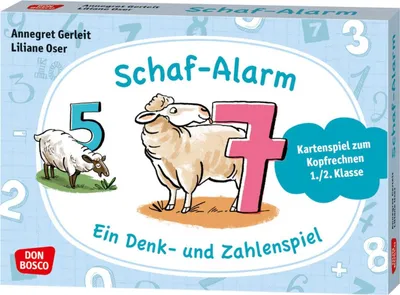 Produktbild von Schafalarm. Ein Denk- und Zahlenspiel