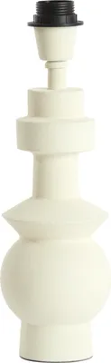 Produktbild von Light & Living - Lampensockel ESINO - Ø24x30cm - Weiß