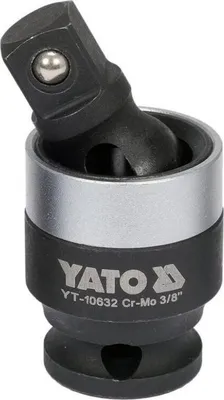 Produktbild von YATO Verlängerung Kraft-Stecknuss YT-10632 24.6mm 12.8mm 48mm Chrom-Molybdänstahl