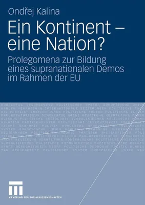 Produktbild von Ein Kontinent - eine Nation?
