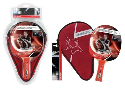 Produktbild von Donic-Schildkröt Tischtennis-Set WALDNER 600 "Geschenkset", 1x Schläger 600 PLS,