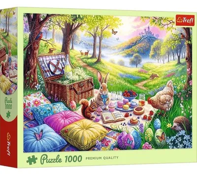 Zdjęcie produktu dla PUZZLE 1000 Piknik na łące 10978