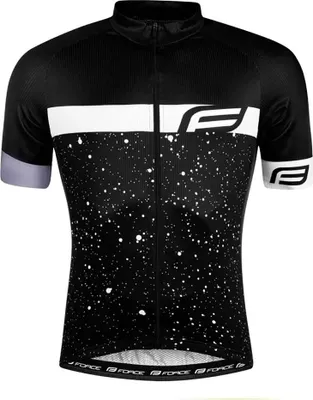 Produktbild von Force Spray Trikot Herren kurz schwarz-weiß größe M 9001271-M
