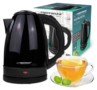 Produktbild von Elektrischer Wasserkocher Esperanza 1,8L 1800W Abschaltautomatik 360°, Basis