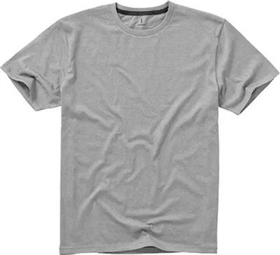 Immagine prodotto di Elevate 38011 | Maglietta Nanaimo da uomo / Oeko-Tex® Standard 100 - Colore: Grigio Melange - Taglia: S