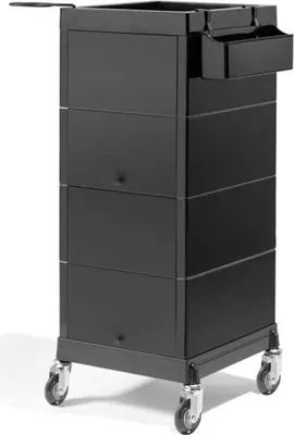 Produktbild von Sibel Diskretes-locker Arbeitswagen schwarz