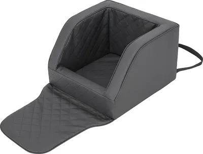 Produktbild von PillowPrim Hunde Autositz, Hundedecke Auto Rückbank, Transportbox Katze, Hundebox, Hundekorb, Hundegeschirr, Hundebett, Hundekörbchen Graphit