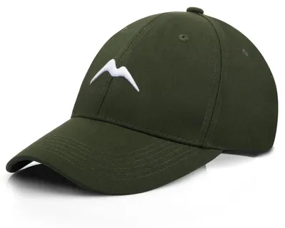 Obrázek produktu pro Baseballová čepice, uni, 100% bavlna, nastavitelná, prodyšná, armádní zelená, velikost L-XL
