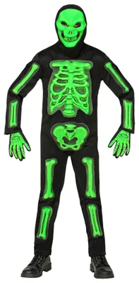 Productafbeelding van Widmann Kinderkostuum skelet, Halloween, jumpsuit, maat 158