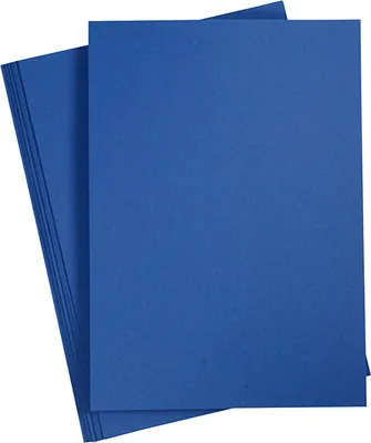 Image de Gekleurd Karton Middernachtblauw A4, 20 vel