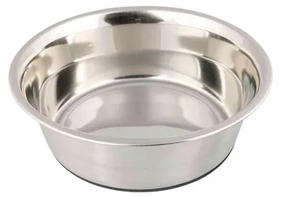 Produktbild von TRIXIE Napf, Edelstahl / Gummiboden, 1,0 l / Ø 17 cm