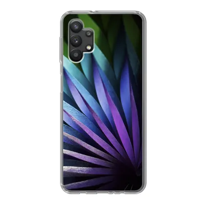 Produktbild von MuchoWow® Handyhülle Schutzhülle Hülle für Samsung Galaxy A32 5G Blumen - Geometrie - Abstrakt Silikon Softcase Handy Hülle - Softcase