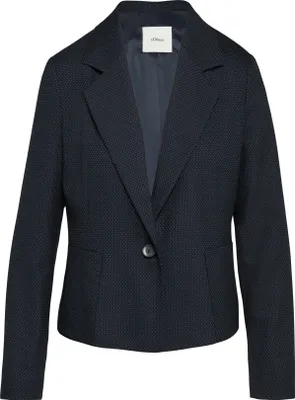 Produktbild von s.Oliver 2158621.59M0.34, Weiblich, Blazer, Erwachsener, Langärmlig, Kleidungsknopf, Regular fit