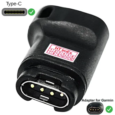 Produktbild von Type-C Charging Adapter Dock Power Charger for Garmin 5X 5S 6 6X PRO Watch