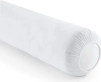 Image de Protège Traversin - PROMO LINGE - Polyester - 45x145cm - Blanc