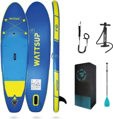 Produktbild von WattSUP F10 SUP Board Stand Up Paddle Surf-Board Paddel ISUP 305x81cm