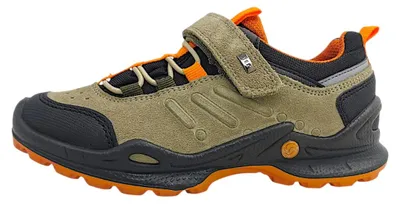 Produktbild von Imac  Kinderschuhe Burschen Halbschuhe Klett Wanderschuh Grün Freizeit, Schuhgröße:34 EU