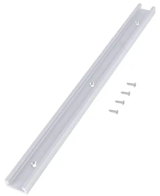 T-Nutenschiene 400 mm Aluminium T-Track mit 4 Schrauben