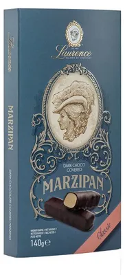 Obrázok produktu pre Lahôdky z horkosladkej čokolády s marcipánom Laurence Marzipan Classic, 140 g