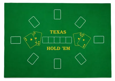 Produktbild von Pegasi Poker und Blackjack Spielmatte 2 in 1