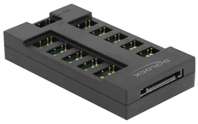 Productafbeelding van Delock 64128 DELOCK RGB Hub für ARGB LEDs mit 10 Ports