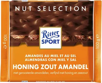 Immagine prodotto di Ritter Sport MieleMandorla - 11 x 100 grammi