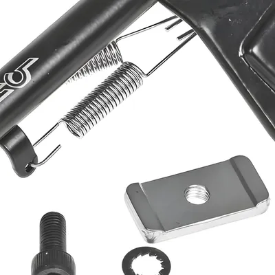 Produktbild von Seitenständer Buzzetti schwarz für Piaggio Typhoon 50 TEC1T, Zip SP 50 H2O