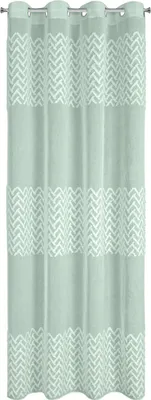 Zdjęcie produktu dla Eurofirany zielone zasłony 140x250 cm z oczkami