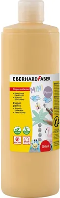 Obrázok produktu pre EBERHARD FABER 578909 EBERHARD FABER Fingerfarbe pfirsich 750,0 ml