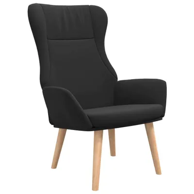 Produktbild von vidaXL Relaxsessel Schwarz Stoff