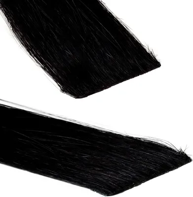 Immagine prodotto di hair2heart Estensioni a nastro invisibili di capelli umani Premium - 10 pásků 40cm 2/0 nero