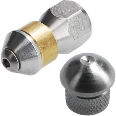 Immagine prodotto di Ugello di pulizia per idropulitrici, fisso e rotante, con filettatura interna da 1/8"