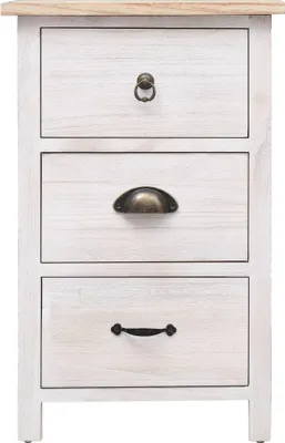 Obrázok produktu pre vidaXL Bočná skrinka 35x25x57 cm z masívneho dreva paulovnie