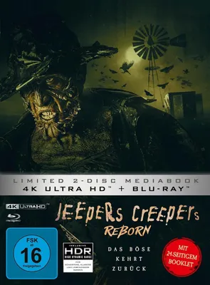 Produktbild von Jeepers Creepers: Reborn LTD. - 4K UHD 2-Disc-Mediabook mit 24-seitigem Booklet [Blu-ray]