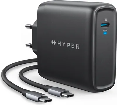 Produktbild von Targus HyperJuice, Drinnen, AC, 2 m, Schwarz