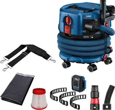 Zdjęcie produktu dla Bosch GAS 18V-12 MC Professional, Cylinder próżniowy, Suchy i Mokry, Combi, 12 l, Filtr klasy S, Filtracja