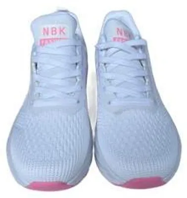 Produktbild von Damen Sneaker Sportschuhe NBK Laufschuhe leicht - Weiß/Rosa, Gr. 39