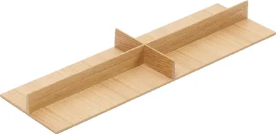 Produktbild von Funktionseinsatz Kreuz, Trennsteg, Besteckeinsatz FineLine, Eiche