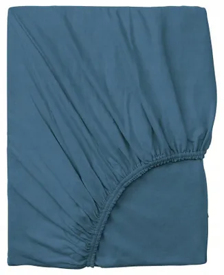 Produktbild von IKEA VÅRVIAL Spannbettlaken Jersey Blau 160x200 cm