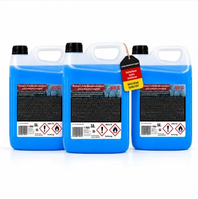 Produktbild von 15 L Scheibenfrostschutz KONZENTRAT bis -60 °C Scheibenwischwasser Frostschutz 3 x 5 L
