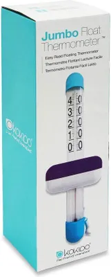 Produktbild von Kokido K608CBX, Thermometer, Blau, Weiß, Kunststoff, Überirdischer Pool, Eingebauter Pool, Aufblasbarer Pool, °C, °F, 0 - 50 °C