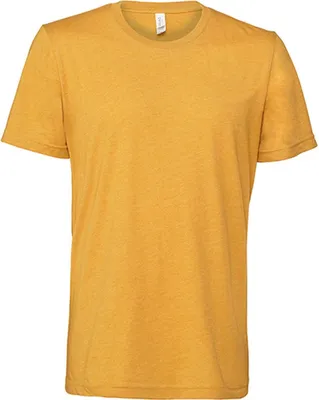 Produktbild von Canvas 3001CVC | Herren  Heather CVC Short Sleeve Tee - Farbe: Heather Mustard - Größe: XS