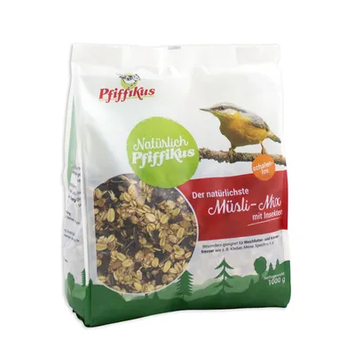 Produktbild von Natürlich Pfiffikus Müsli-Mix mit Insekten 1kg