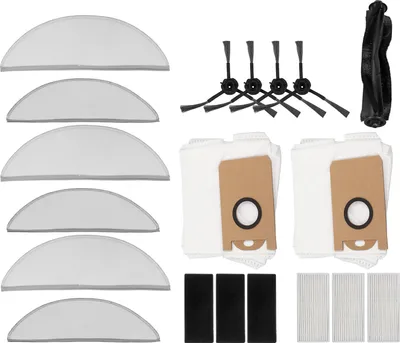 Productafbeelding van Accessoireset voor robotstofzuiger: efficiënte reiniging, sterke waterabsorptie, hoogwaardig vervangingsonderdeel voor stofzuiger