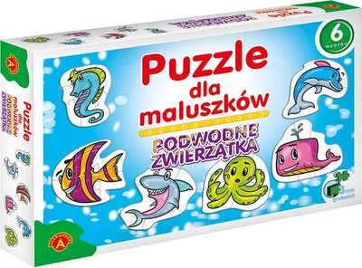 Zdjęcie produktu dla ALEXANDER Puzzle dla maluszków podwodne zwierzęta 0536